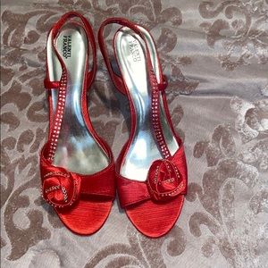Red dress shoes